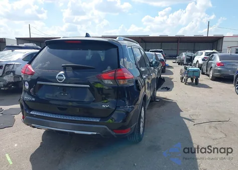 2017 Nissan Rogue Sv z USA, uszkodzony, nr VIN KNMAT2MT1HP508377